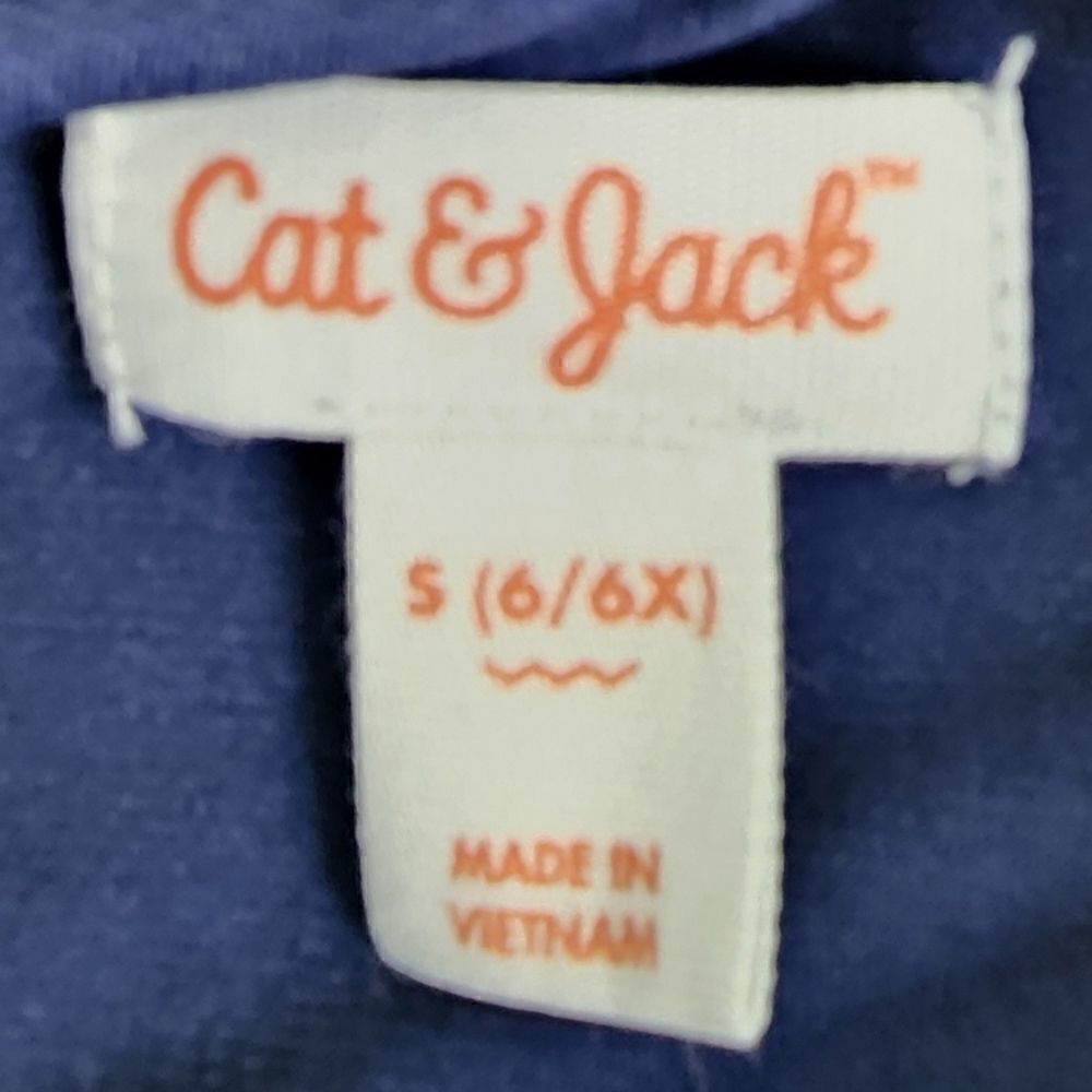 CAT AND JILL GIRLS NAVY RUFFLE SLEEVELESS DRESS SIZE SMALL 6/6X LINED - Picture 6 of 7